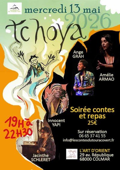 Tchoya, soirée contes,  musique et repas