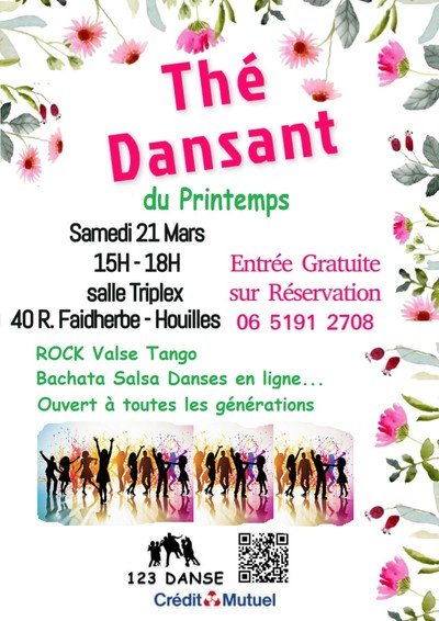 Thé dansant pour tous. Danses de loisir