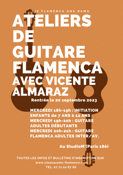 Vicente Almaraz  - Atelier Guitare