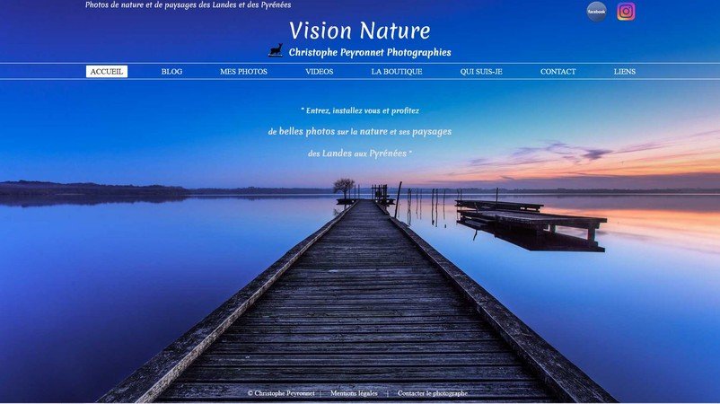 Vision Nature - Photographe de paysages des Landes Pays Basque et Pyrénées