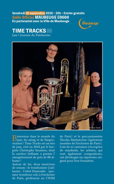 32ème Festival International Harpe en Avesnois : Time Tracks
