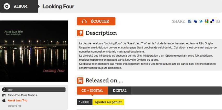 Assai Jazz Trio feat Alfio Origlio - Looking Four