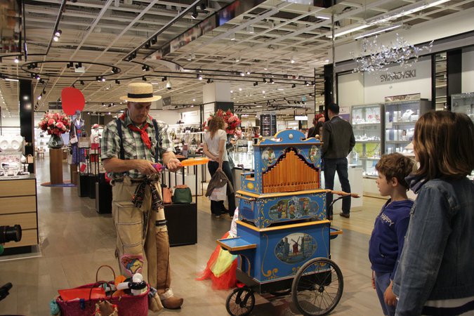 CHANTORGUE - Orgue de Barbarie chanteur sculpteur sur ballons
