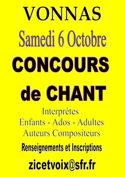 CONCOURS de CHANT à VONNAS (01)