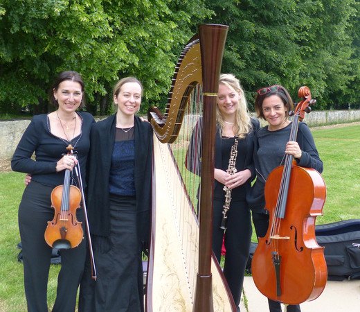 Ensemble Althéa - Animations musicales Harpe, Chant et Instruments