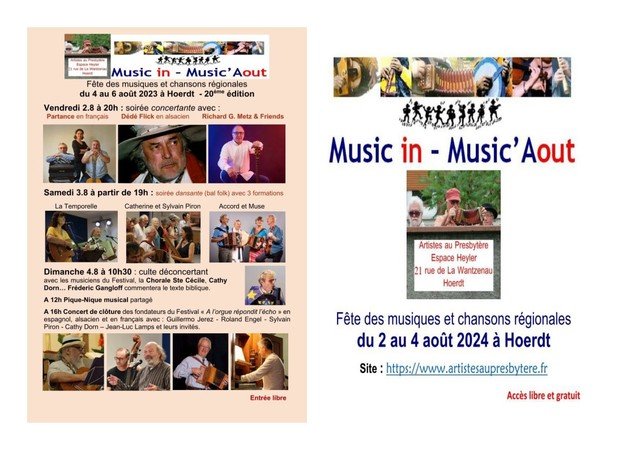 Festival Music in - Music'Aout 2024 - Concert de clôture