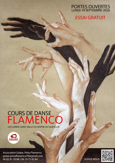 Flamenco, cours de danse