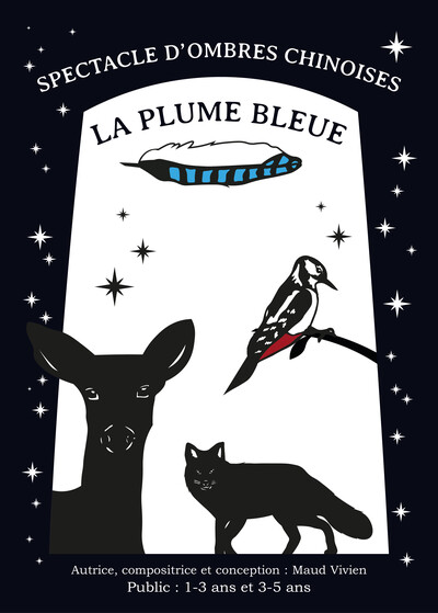 La Plume Bleue - Spectacle d'ombres chinoises pour les 1-5 ans