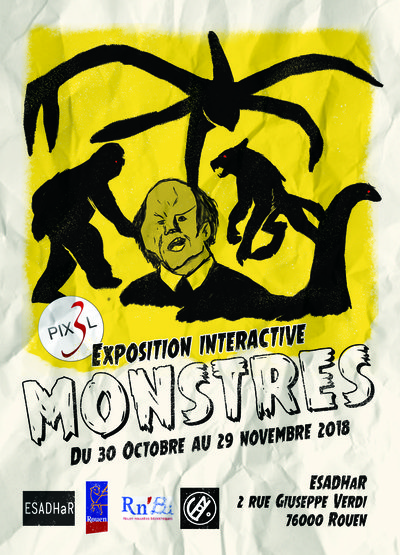 Monstres : Exposition interactive - PIX3L