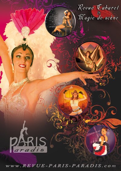 Revue Paris Paradis Cabaret & Magie - Extase le spectacle pétillant et glamour de notre troupe