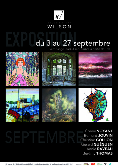 Septembre à la Galerie d’Art Wilson