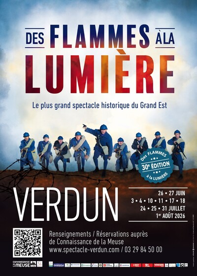 Spectacle Des Flammes à La Lumière