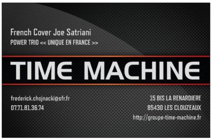 TIME MACHINE - French Cover Joe Satriani