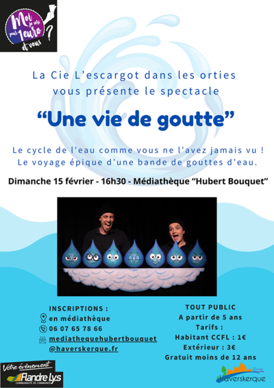 Une Vie de Goutte, une comédie marionnettique et musicale