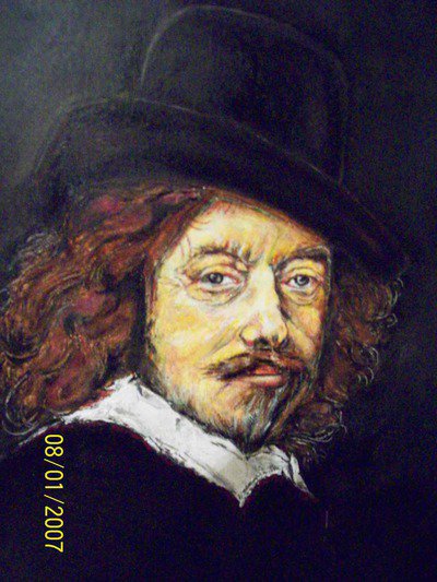 YAHYAVI  - STAGE Peinture Portrait à la manière de Rembrandt ou Moderne