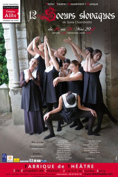 12 soeurs slovaques / Sonia Chiambretto/ Atelier Théâtre Mouvement Musique