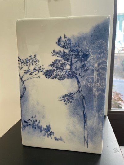 Anna-Sarah - Peinture sur porcelaine