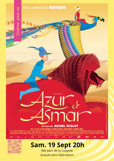 Ciné plein air « Azur et Asmar »