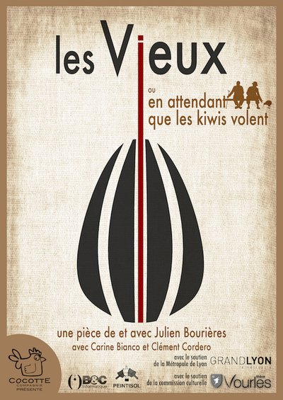 Cocotte compagnie - Les Vieux ou En attendant que les kiwis volent
