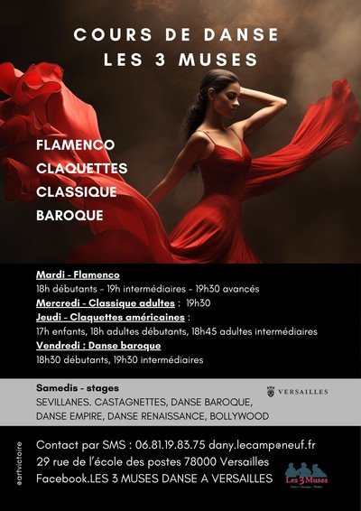 les 3 muses - COURS DE DANSE