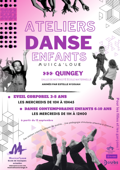 Musica'loue - Danse contemporaine enfants 