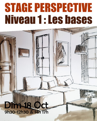 Stage de perspective niveau débutant
