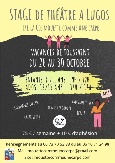 STAGE DE THEATRE ENFANTS ET ADOS