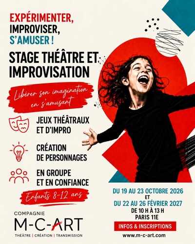 Stage théâtre et improvisation enfants - Toussaint