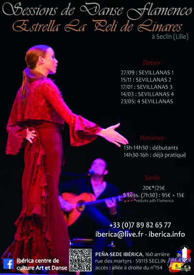 Stages de danse Flamenco Sevillanas