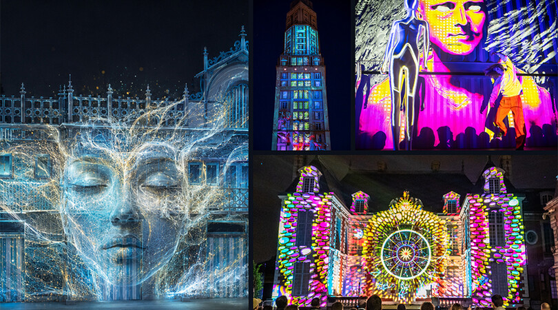  Video Mapping Festival 9 : AMIENS