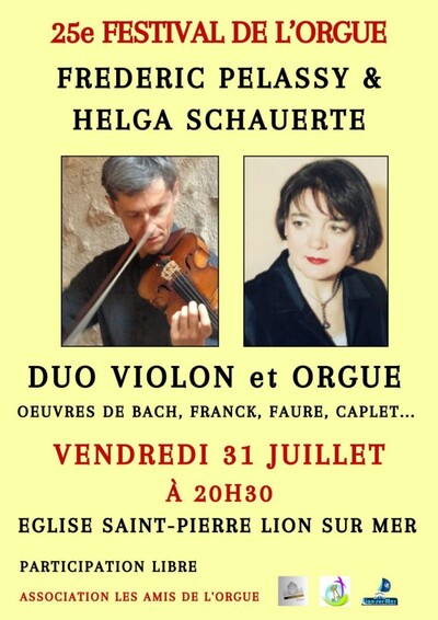 25 èmé FESTIVAL DE L'ORGUE