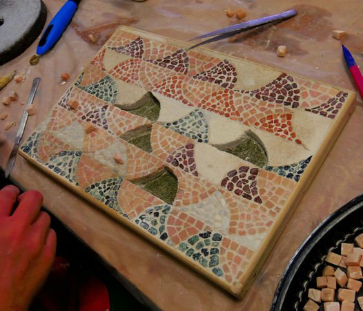 Béatrice Pradillon-Marques - Cours de mosaïque, méthode antique, de style gréco-romain