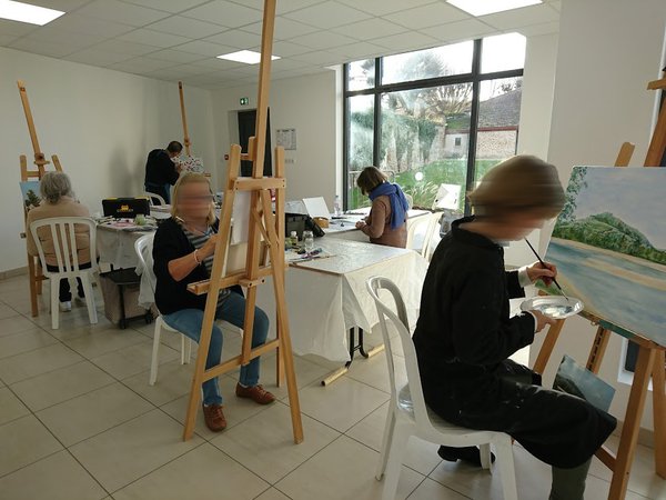 Brigitte - Atelier pour adultes peinture et dessin