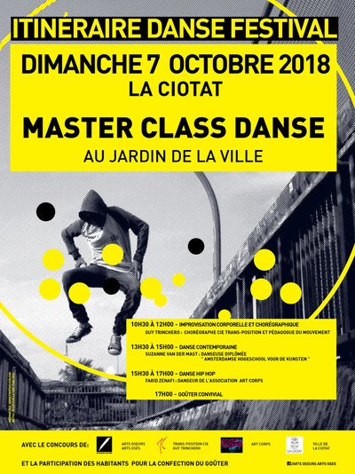 Itinéraire Danse Festival  "Master Class Danse"