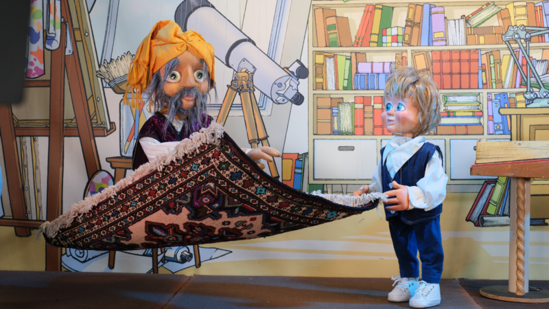 Le Parchemin des Sens - spectacle de marionnettes