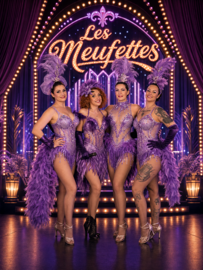 Les Meufettes – Revue cabaret - burlesque & glamour dans le Gard