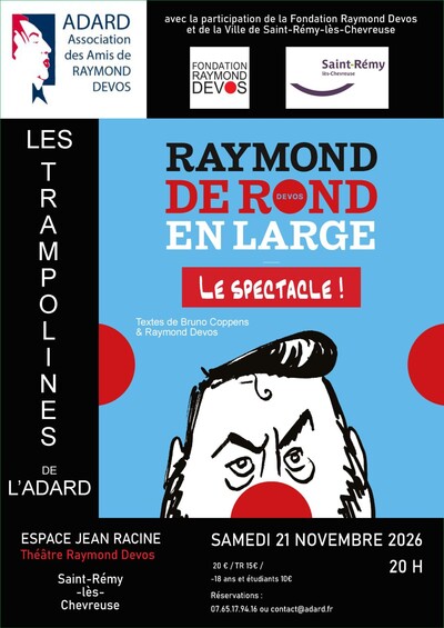 Les Trampolines 2026 spectacle : Raymond en rond et en large