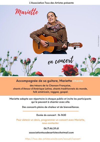 Mariette - Guitare- Voix