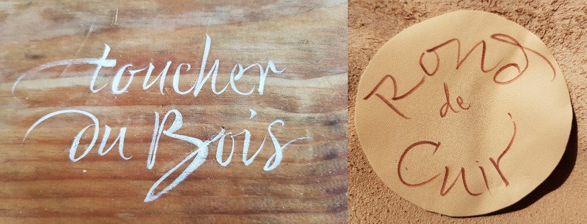 stage de calligraphie occidentale