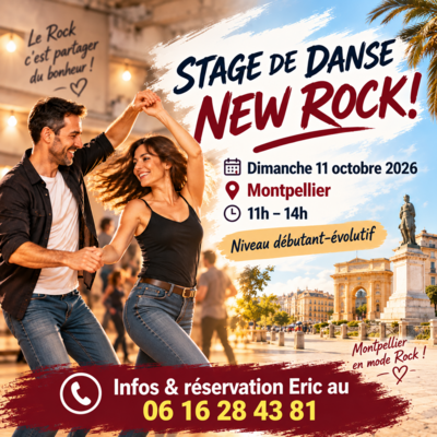 Stage initiation à la danse NEW ROCK!