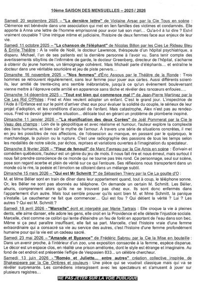 THÉÂTRE « ROMÉO ET JULIETTE…ENTRE AUTRES »
