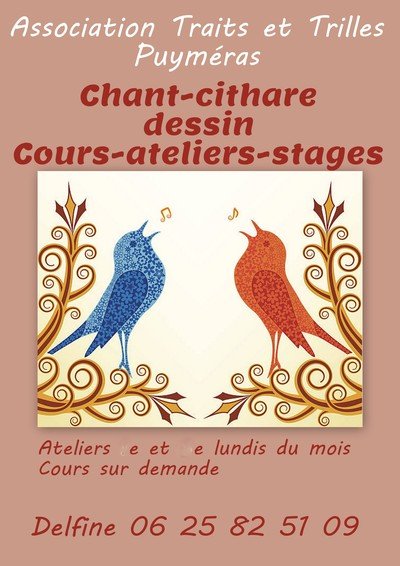 Traits et Trilles -  atelier dessin-couleur
