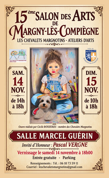 15ème SALON DES ARTS DES CHEVALETS MARGNOTINS
