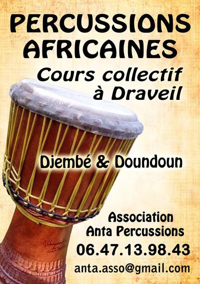 Association ANTA Percussions - Cours de djembé et de doundouns