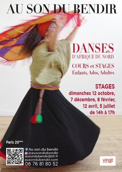 AU SON DU BENDIR - Cours d'initiation aux DANSES d'Afrique du nord