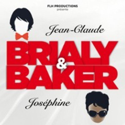 Brialy & Baker - Jean Claude et Joséphine - Comédie Saint-Roch, Avignon