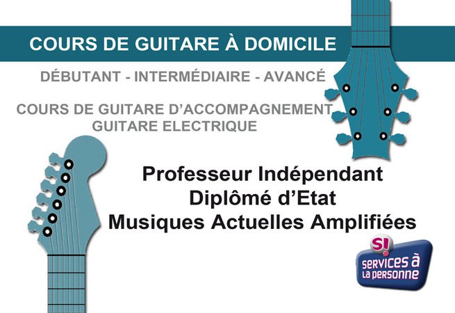 Brousset Eirl - Cours de guitare à domicile