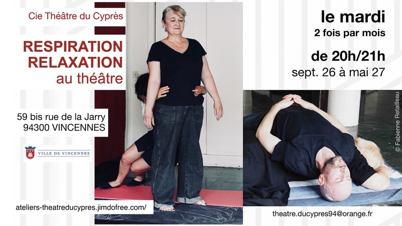 Cie Théâtre du Cyprès - Atelier respiration et relaxation 