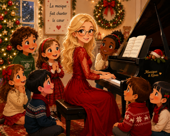 Concert de Noël  (classe de piano)