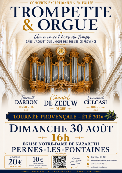 Concert trompette et orgue